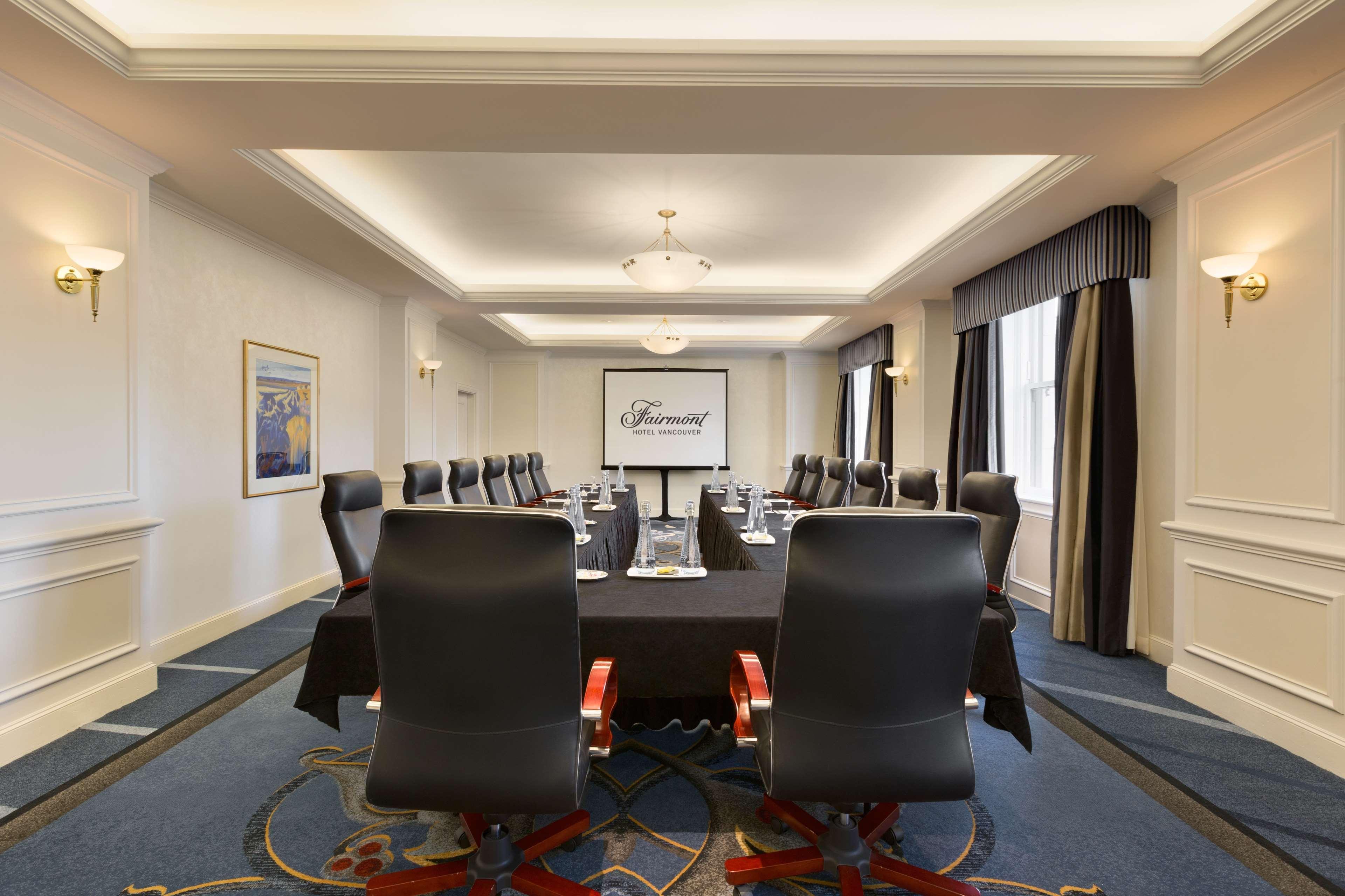فندق فيرمونت فانكوفر المظهر الخارجي الصورة Meeting room